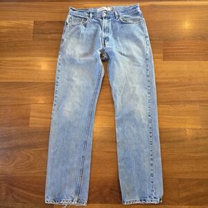Vintage Y2K Levi’s 505 Regular Fit Straight Jeans Men’s Size 34x34 (Fits 32x33)